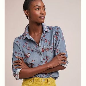 Corduroy button down